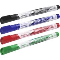 Etui 4 Feutres tableau blanc effaçable LIQUID INK Pocket Pointe Ogive Moy. N/B/R/V