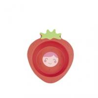 Bol enfant ludique et coloré en mélamine Millfruits 25 cl - lot de 3 minimum