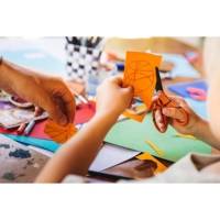 Ciseaux pour enfants "Basketball" Rond