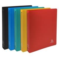 Classeur 4 anneaux 30mm polypropylène OPAK - A4 Maxi - Coloris Aléatoire