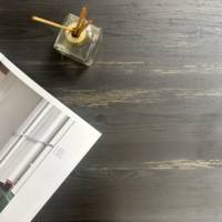 Mange-debout pied noir 60x60cm pin ancien - intérieur - RestooTab