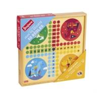Coffret de Jeux Classiques en Bois - 50 règles - JEUJURA
