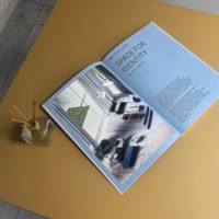 Plateau de table 60x60cm Ocre - RestooTab