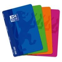 Carnet OPENFLEX 11x17 cm Piqûre 96 pages 90g petits carreaux Coloris aléatoire - OXFORD