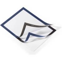 Sachet 2 Pochettes d'Affichage Adhésive DURAFRAME® A4 bleu fonce