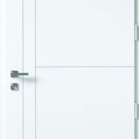 Porte d'entrée alu GERMAIN gris - 215 x 90 cm - Gedimat - BEL M