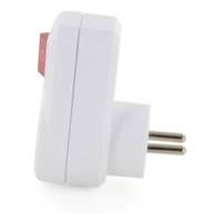 Prise Easy Switch 16A avec interrupteur Blanc
