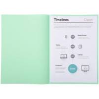 Paquet de 100 Sous-chemises SUPER 60g 22x31cm Vert Clair