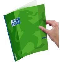 Cahier OPENFLEX agrafé 21 x 29.7 cm 96 pages grands carreaux 90g vert