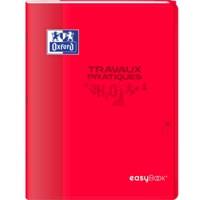 Cahier TP esaybook agrafé 24x32cm 80 p 90-120G seyès/uni couleurs aléatoires