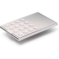 Boîtier Etui pour 15 Cartes de Visite Format Maxi 90 x 55 mm Métal Chromé - DURABLE