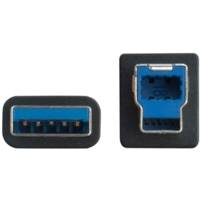 Câble USB 3.0 (Type A)> Connecteur USB 3.0 (Type B) 1m noir