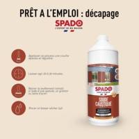 Flacon 1 l Soude Caustique Débouche les Canalisations Décapant Peinture Dégraissant Surpuissant