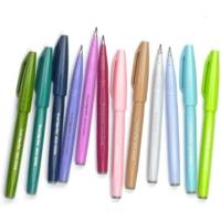 Stylo feutre Brush Sign Pen SES 15, vert olive