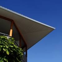 Lambris sous face PVC extérieur profil 4 planches blanc - 10 x 250 mm 4m - Gedimat