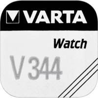 Pile oxyde argent pour montres V344 (SR42) 1,55 Volt