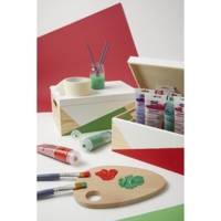 Tube 120ml Peinture Acrylique Décocrème Mat NACRE RUBIS