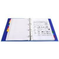 Intercalaires carte blanche 160g - 12 positions - A4+ - Blanc