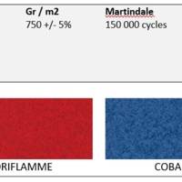 Chaise pliante FLORENCE tissu diabolo – ArtProg