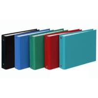 Classeur 2 anneaux 24x16cm pour fiches bristol A5 couleur aléatoire - EXACOMPTA