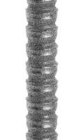 Pointe annelée tête plate bombée matière inox A2 2,5 x 60 mm - Gedimat - NORAIL