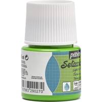 Flacon 45 ml Peinture Setacolor pour tissus clairs VERT LUMIER