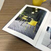 Plateau de table Ø80cm Chene Marron - RestooTab