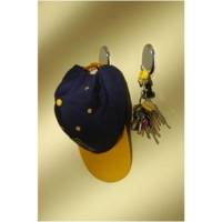 Pack 2 Crochets Powerstrips Ovales Larges Chrome 1,5 Kg