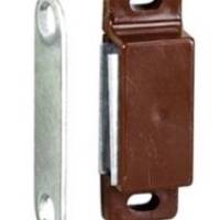 Loqueteau magnétique rectangle 4kg brun - Gedimat - NORAIL