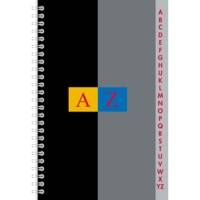 Répertoire 11x17cm Petits Carreaux 100 Pages 70g spirale coloris aléatoires