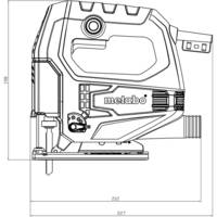 Scie sauteuse 450W - Gedimat - METABO