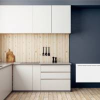 Radiateur à inertie sèche ATLAS céramique blanc - Gedimat