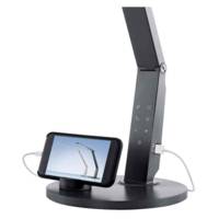 Lampe de bureau LED Vario Plus, argent