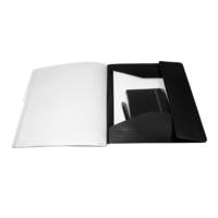 Trieur polypropylène 3 rabats 8 compartiments OPAK Noir