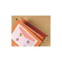 Boîte de 25 Dossiers suspendus Vertical Tiroir Kori fond 30 mm Orange - ESSELTE