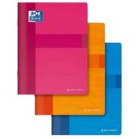 Cahier Piqué 17 x 22cm Quadrillé 5x5 96 pages 90g coloris aléatoires