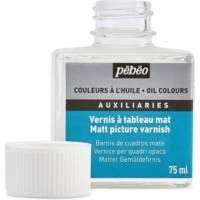 Flacon 75ml Auxiliaire Peinture huile - Vernis tableau Mat - PÉBÉO