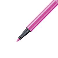 Feutre de Dessin PEN 68 Pte ogive Moyenne 1 mm Rose fluo - STABILO