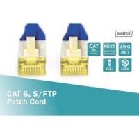 Câble patch RJ45 LSOH AWG 27/7 CAT 6 S/FTP Blindé 3 m Bleu