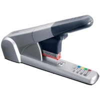 Agrafeuse gros travaux 80 feuilles, K7 d'agrafes K6-12 Argent