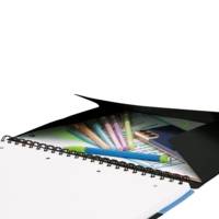 Cahier étudiant Nomadbook 24x31 cm Séyès 160 pages 90g coloris aléatoire - OXFORD