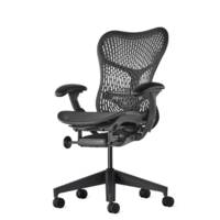 Fauteuil Mirra 2 dossier triflex graphite Herman MILLER avec accoudoirs multi-positions