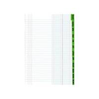 Cahier piqûre "Echéances" 230 x 180 mm vertical 24 lignes 96 pages