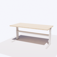 Bureau assis-debout L1600