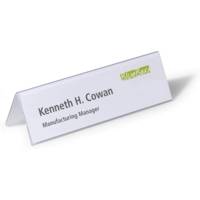 Étiquettes à insérer Badgemaker (20 étiquettes, 61/122 x 210 mm) blanc