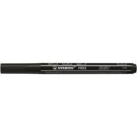 Marqueur pointe fine FREE acrylic T100 noir - STABILO