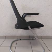 Fauteuil SAYL visiteur Herman MILLER Noir reconditionné