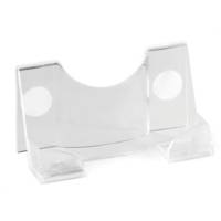 Porte Cartes Simple Acrylique pour 50 Cartes Largeur Maxi 100 mm Transparent - DURABLE