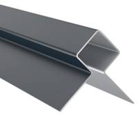 Profilé d'angle extérieur alu sable clair - Gedimat - JAMES HARDIE