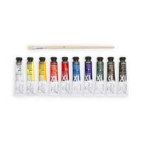 Huile Studio XL Set 10 x 20 ml + 1 pinceau - PÉBÉO